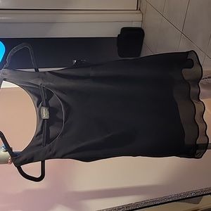 Msk black top petite